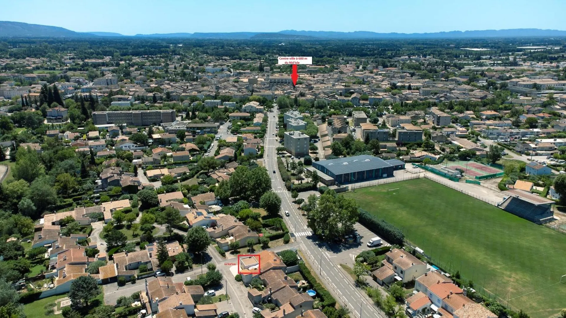 Le Nid'Isle - Stationnement Prive Gratuit - Wi-Fi Performant - Climatisation Apartment L'Isle-sur-la-Sorgue